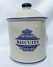 Ceramic biscuit jar for sale  PAR