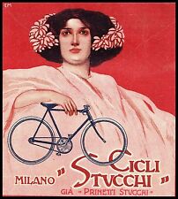 Pubblicita 1909 bicicletta usato  Biella
