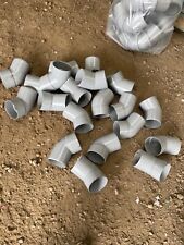 Job Lot Of 20x New Grey Solvent Weld Bend Waste Pipe Fitting 110mm for sale  GLOUCESTER