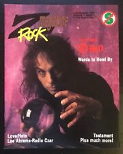 Rock magazine dio for sale  Warren