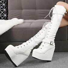white abba boots for sale  Shipping to Ireland