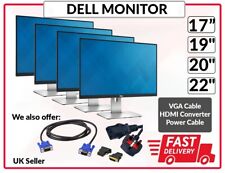 Monitor de computadora PC TFT barato Dell 17"" 19"" 20"" 22"" 24"" pantalla LCD VGA DVI HDMI segunda mano  Embacar hacia Argentina