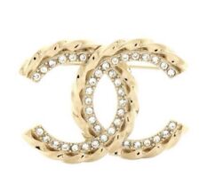 Chanel gold logos for sale  Spring