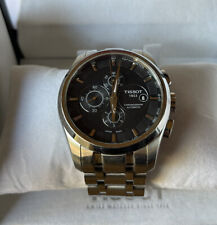 Relógio masculino TISSOT Couturier cronógrafo automático T035627 aço inoxidável comprar usado  Enviando para Brazil