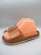 Sandálias de praia Melissa AWAYTOMARS rosa glitter geléia tamanho 7 comprar usado  Enviando para Brazil