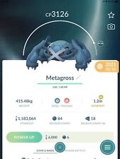 Trade Metagross - Pokemon Metagross GO - Pokémon GO Metagross 3000CP+ Raro comprar usado  Enviando para Brazil