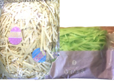 2 Bags Easter Grass Egg Cutout Decorative Shred Gift Basket Filler Holiday Decor for sale  Shipping to South Africa
