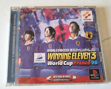Winning Eleven 3 France 98 - PlayStation 1 PS1 - NTSC-J JAPAN - Complet comprar usado  Enviando para Brazil