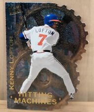 1997 Fleer Ultra HITTING MACHINES #12 Kenny Lofton Braves AWESOME FOIL DIE CUT for sale  Shipping to South Africa