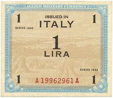 1 lira 1943 usato  Pignataro Maggiore
