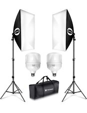 Kit de iluminación para fotografía Tocoan Softbox, equipo de estudio fotográfico de 27 x 20 pulgadas, usado segunda mano  Embacar hacia Argentina
