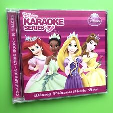 Disney Karaoke PRINCESS MUSIC BOX Sing~Along Soundtracks CD Instrumentals Vocals, usado comprar usado  Enviando para Brazil