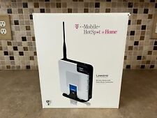 T-MOBILE HOTSPOT@HOME LINKSYS WIRELESS ROUTER PHONE WRTU54G-TM ULET-(31) for sale  Shipping to South Africa