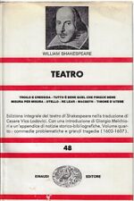 Shakespeare wi..teatro contien usato  Italia