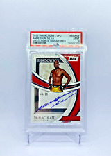 Assinaturas UFC 2022 "ANDERSON SILVA" #SSASV Immaculate Auto /99 PSA 9 Shadowbox comprar usado  Enviando para Brazil