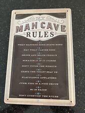 Man cave rules for sale  MORPETH
