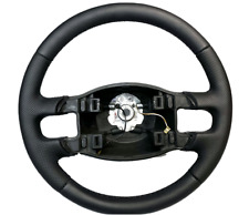 Leather steering wheel for sale  Shipping to Ireland