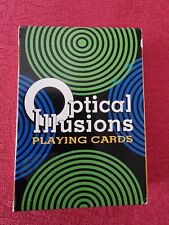 Optical illusions playing for sale  TONBRIDGE