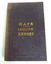 Maps andrews report for sale  LONDON