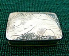 Engraved hallmarked sterling for sale  BRIGHTON