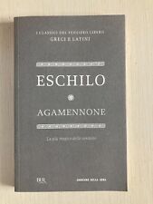 Eschilo agamennone classici usato  Palermo