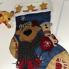 Reindeer stocking stocking for sale  Eatonton