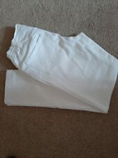 White cotton denim for sale  GREAT YARMOUTH