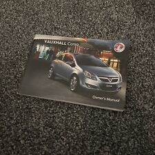 Vauxhall corsa handbook for sale  BARNSLEY