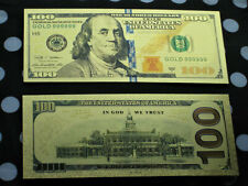 Gold banknotes notes for sale  USA
