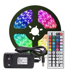 Kit de tira LED RGB 5050 SMD 2835 fita flexível fita fita faixa de luz 5m 10m comprar usado  Enviando para Brazil
