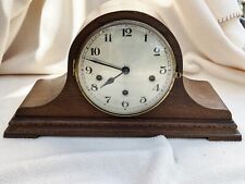 VINTAGE WOODEN OAK MANTLE CLOCK CHIMING for sale  Shipping to South Africa