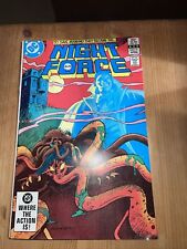 Night force comics for sale  BECCLES