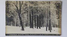 Winter Scene Near Placerville El Dorado California Photo #698 Post Card RPPC for sale  Shipping to South Africa