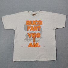 Camisa De Colección Nutmeg Mills Tampa Bay Buccaneers Para Hombres XL Gris Hecha en EE. UU. Años 90 segunda mano  Embacar hacia Argentina