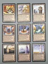 Used, MTG- Urza’s Land: Mine, Power Plant, Tower, Antiquities, 9 Cards,See Photos-Info for sale  Shipping to Canada