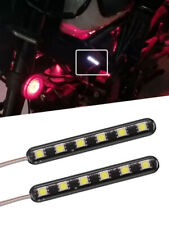 Luz 6LED para motocicleta carro tira freio lanterna traseira estroboscópio lâmpada piscando acessório, usado comprar usado  Enviando para Brazil