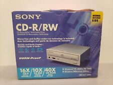 Vintage NOVO NOB Sony CRX1611-82U IDE CD-ROM CD-RW Unidade Interna 16x - 10x - 40x comprar usado  Enviando para Brazil