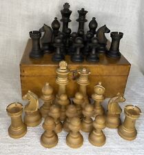 Alte holz schachfiguren gebraucht kaufen  Ruhrort