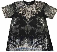 Camiseta Preta Masculina Southpole Y2K Grunge Cyber Mall Goth Tamanho Grande S7 comprar usado  Enviando para Brazil