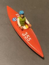 Kayak y figura vintage Fisher Price Adventure People #355 de aguas blancas 1977 segunda mano  Embacar hacia Argentina