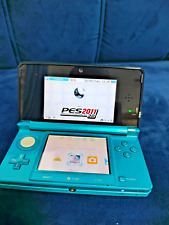 Sistema portátil Nintendo 3DS - Aqua Blue PES 2011 segunda mano  Embacar hacia Argentina