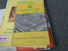 Norwich city tranmere for sale  UK