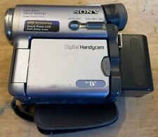 Sony Digital Handycam Mini DV DCR-TRV19 - Plateada con Batería Solo Piezas No Probadas segunda mano  Embacar hacia Argentina