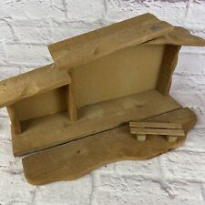 Two Piece Wood & Chipboard Manger Goebel Nativity Scene for sale  Shipping to South Africa