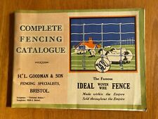 Fencing catalogue goodman for sale  CHEADLE