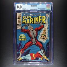 Sub-Mariner #5 | Marvel 1968 | 1st Tiger Shark | CGC 8.0 segunda mano  Embacar hacia Argentina