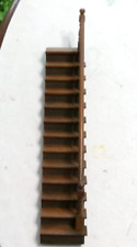 Used, REAL GOOD TOYS STREIGHT STAIRCASE DOLLHOUSE MINIATURE 1/12" SCALE STAINED WALNUT for sale  Shipping to South Africa