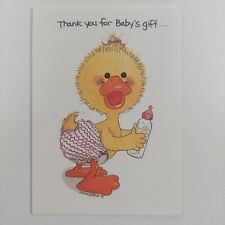 Nuevas tarjetas de regalo de agradecimiento 1988 de baby shower de colección Suzys Zoo segunda mano  Embacar hacia Argentina