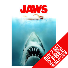 Jaws movie poster for sale  MANCHESTER