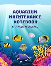 Aquarium maintenance notebook for sale  USA